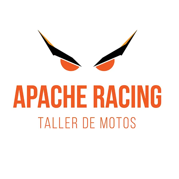 Logo de Apache Racing, taller de motos