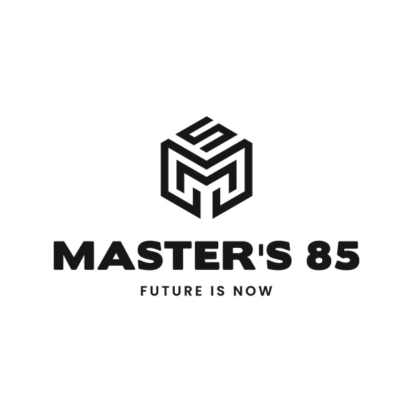 Logo de Masters 85, ropa urbana de Cali