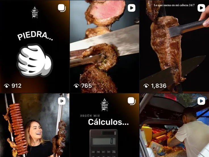 Feed de Instagram de Rodizio al Barril